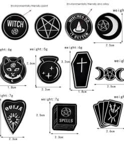Black Coffin Enamel Pin - Image 5