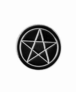 Pentagram Logo Enamel Pin