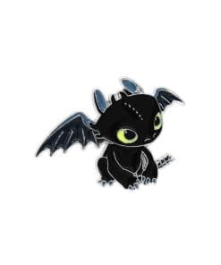 Alternative view of How to Train Your Dragon 'Baby Toothless' Enamel Pin