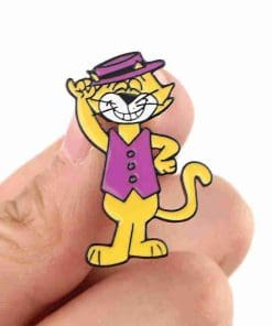 Top Cat Enamel Pin