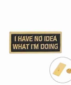 Social Anxiety 'I Have No Idea What I'm Doing | ver.2' Enamel Pin