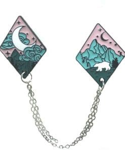 Chain 'Moonlight' Enamel Pin