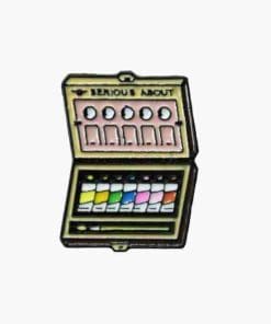 Water Color Paint Enamel Pin