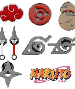 Alternative view of Naruto 'Shuriken' Enamel Pin