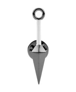Naruto 'Kunai | White' Enamel Pin