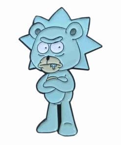 Rick & Morty 'Angry Teddy Rick' Brooch Enamel Pin