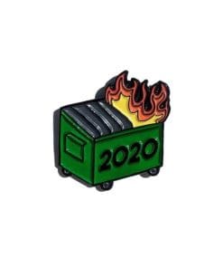 2020 Dumpster Fire '2.0' Enamel Pin