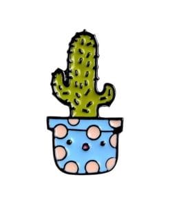 Cute 'Cactus on a Pot' Enamel Pin