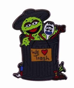 Sesame Street 'Oscar x Forky' Enamel Pin