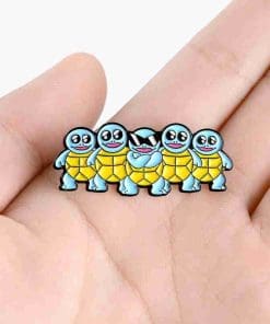 Alternative view of Pokemon 'Squirtle Squad' Enamel Pin