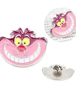 Alternative view of Alice in Wonderland 'Cheshire Cat' Enamel Pin