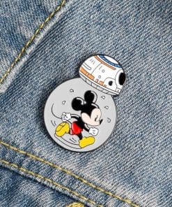 Alternative view of 'BB-8 x Mickey Mouse' Enamel Pin