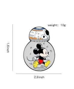 'BB-8 x Mickey Mouse' Enamel Pin - Image 7