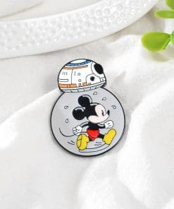 'BB-8 x Mickey Mouse' Enamel Pin - Image 8