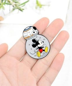 'BB-8 x Mickey Mouse' Enamel Pin - Image 4