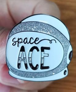 Astronaut Helmet 'Space Ace' Enamel Pin