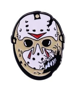 Alternative view of Friday the 13th 'Jason Mask' s Enamel Pin