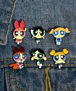 Alternative view of Powerpuff Girls 'Blossom | Teehee' Enamel Pin