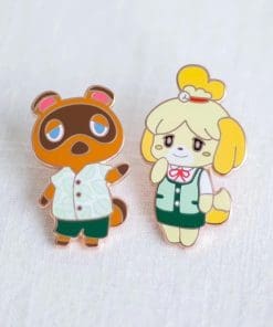 Animal Crossing 'Isabelle | Standing' Enamel Pin - Image 3