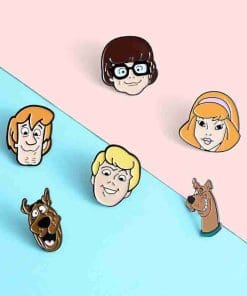 Alternative view of Scooby Doo 'Excited' Enamel Pin