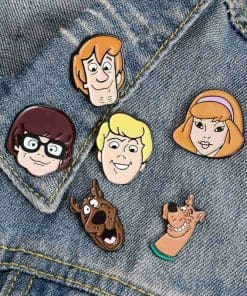 Alternative view of Scooby Doo 'Winking' Enamel Pin