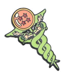 Alternative view of Dragon Ball Z 'Caduceus Doctor' Enamel Pin