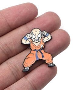 Alternative view of Dragon Ball Z 'Krillin' Enamel Pin