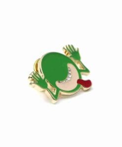The Hitchhiker's Guide to the Galaxy 'Green Alien' Enamel Pin