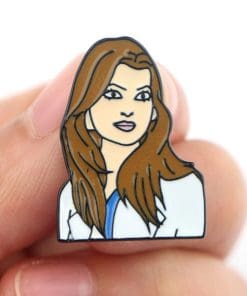Alternative view of Grey's Anatomy 'Dr. Meredith Grey' Enamel Pin