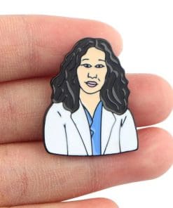 Alternative view of Grey's Anatomy 'Dr. Cristina Yang' Enamel Pin