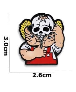 Alternative view of Garbage Pail Kids 'Bony Tony' Enamel Pin