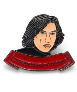 Alternative view of 'Kylo Ren | Let The Past Die Kill It If You e To' Enamel Pin