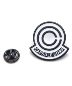 Alternative view of Dragon Ball Z 'Capsule Corp' Enamel Pin