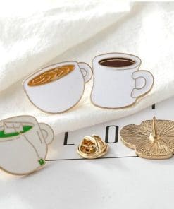 Big White Cup 'Black Tea' Enamel Pin - Image 3