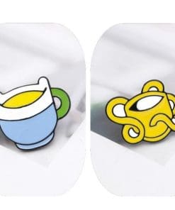 Alternative view of Cute Ceramic Blue Mug Enamel Pin
