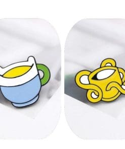 Alternative view of Cute Yellow Mug 'Octopus' Enamel Pin