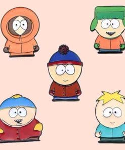 Alternative view of South Park 'Kenny' Enamel Pin