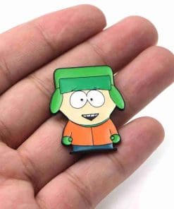 Alternative view of South Park 'Kyle' Enamel Pin