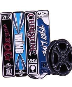 Classic 80's Horror Movies Enamel Pin
