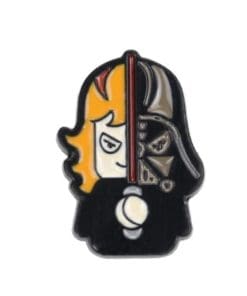 'Luke Skywalker x Darth Vader' Enamel Pin