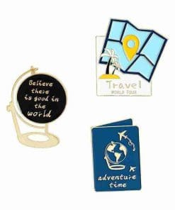 Travel the World 'Passport' Enamel Pin - Image 4