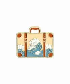 Travel 'Hawaiin Luggage' Enamel Pin