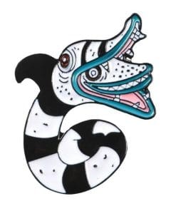 Beetlejuice 'Sandworm | 2.0' Enamel Pin