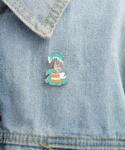 Alternative view of Dumbo Enamel Pin