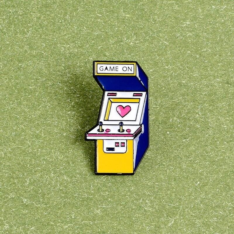 Cute Arcade 'Game On' Enamel Pin - Image 6