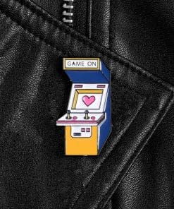Cute Arcade 'Game On' Enamel Pin - Image 8