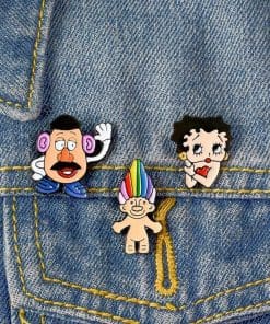 Alternative view of Mr Potato Head Enamel Pin
