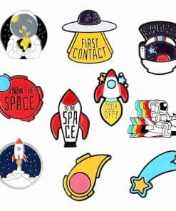 Space 'To the Stars' Enamel Pin - Image 4