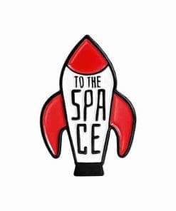 Space 'Rocket' Enamel Pin