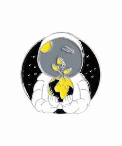Space 'Mother Earth' Enamel Pin